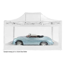 Lite 6x3 méteres víztiszta rendezvénysátor Lite 6x3 méteres víztiszta rendezvénysátor